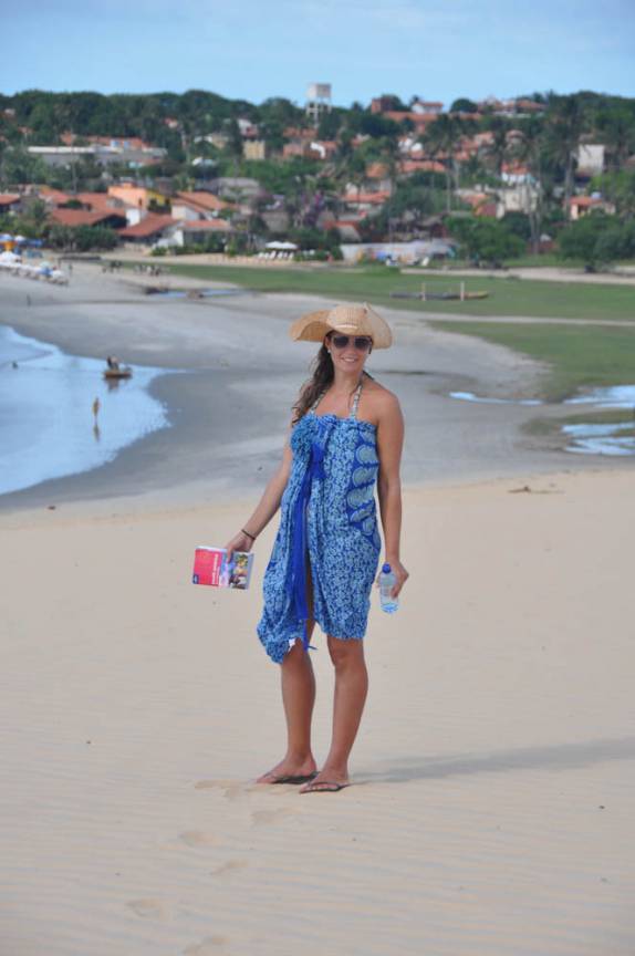 No alto da duna em Jericoacoara - CE